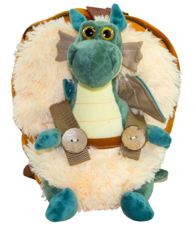 Сладкий новогодний подарок для сотрудников «Рюкзак с дракончиком Премиум»