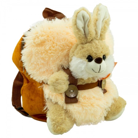Сладкий новогодний подарок для детей «Рюкзак с зайчиком Классик»