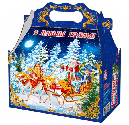 Взрослый сладкий новогодний подарок «Ларчик Классик»