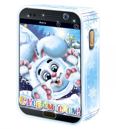 Новогодний сладкий подарок символ года «Телефончик ВИП»