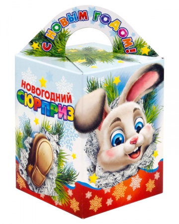 Сладкий новогодний подарок 2023 в детский сад «Киндер-куб ВИП»