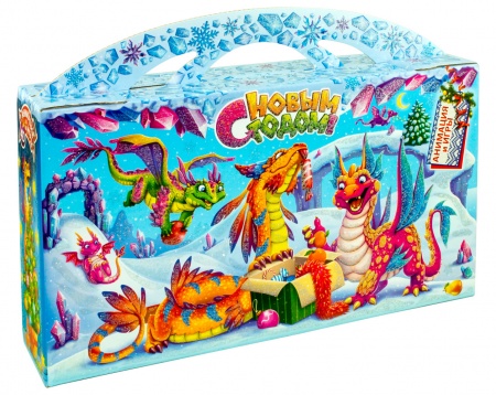 Сладкий новогодний подарок для детей сотрудников «Сладкоежки Классик»