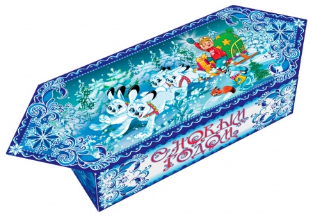 Сладкий новогодний подарок - раскраска «Конфетка Премиум»