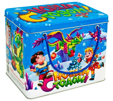 Корпоративный сладкий подарок для детей сотрудников «Драконьи радости ВИП»