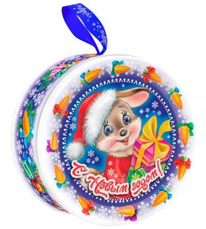 Детский сладкий новогодний подарок символ 2023 «Улыбка Премиум»