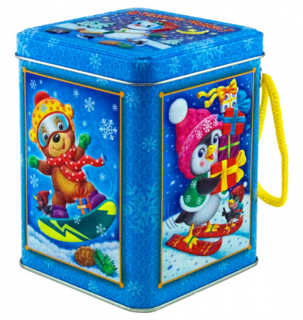 Детский сладкий новогодний подарок «Зимний спорт Премиум»