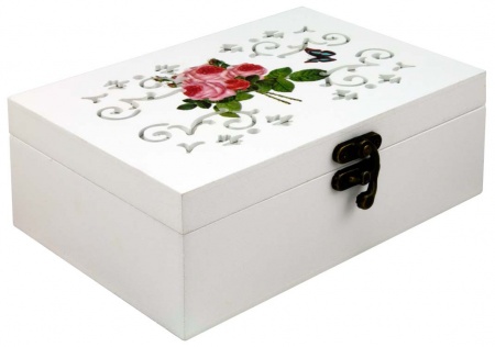 Сладкий новогодний подарок для сотрудников «Резная шкатулка ВИП»