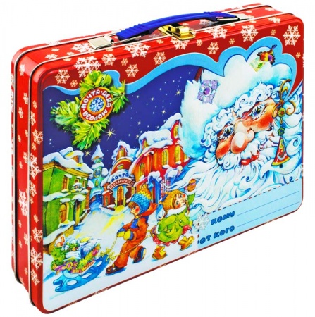 Сладкий новогодний подарок «Посылка Деда Мороза Классик»