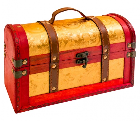 Сладкий новогодний подарок для сотрудников «Золотой сундучок ВИП»