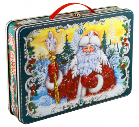 Сладкий новогодний подарок «Кейс Деда Мороза Классик»