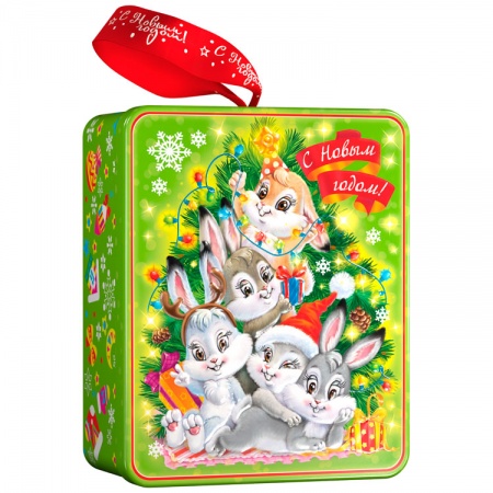 Детский новогодний подарок «Зайчата Премиум»