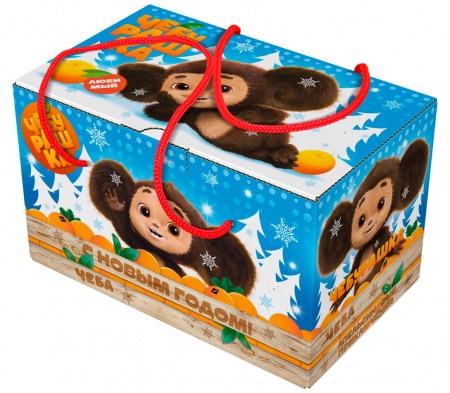 Детский сладкий новогодний подарок «Гостинец Чебурашка Классик»